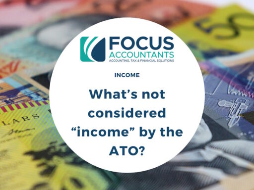 What’s not considered “income” by the ATO?