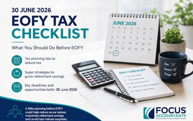 30 June 2026 Tax & Super Checklist: What You Should Do Before EOFY